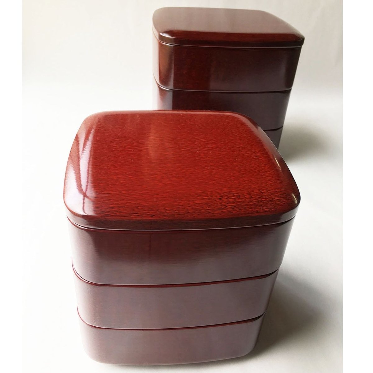 三段角重 後藤塗 16.5cm角 | Shop 87.5