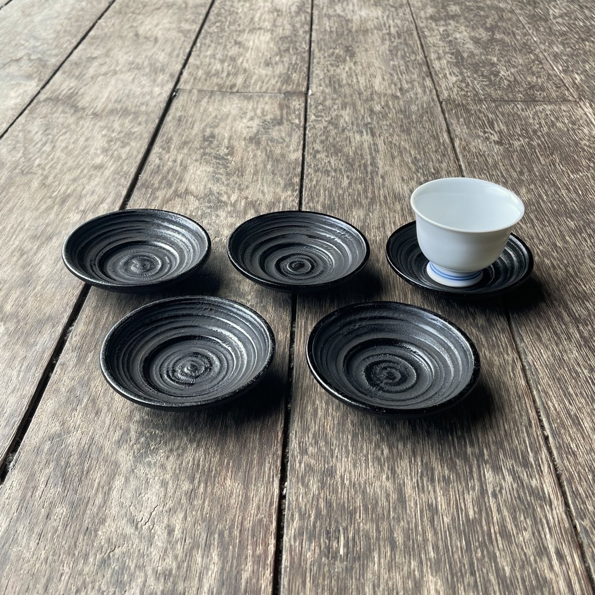 茶托 桟俵象谷塗 7.5cm | Shop 87.5