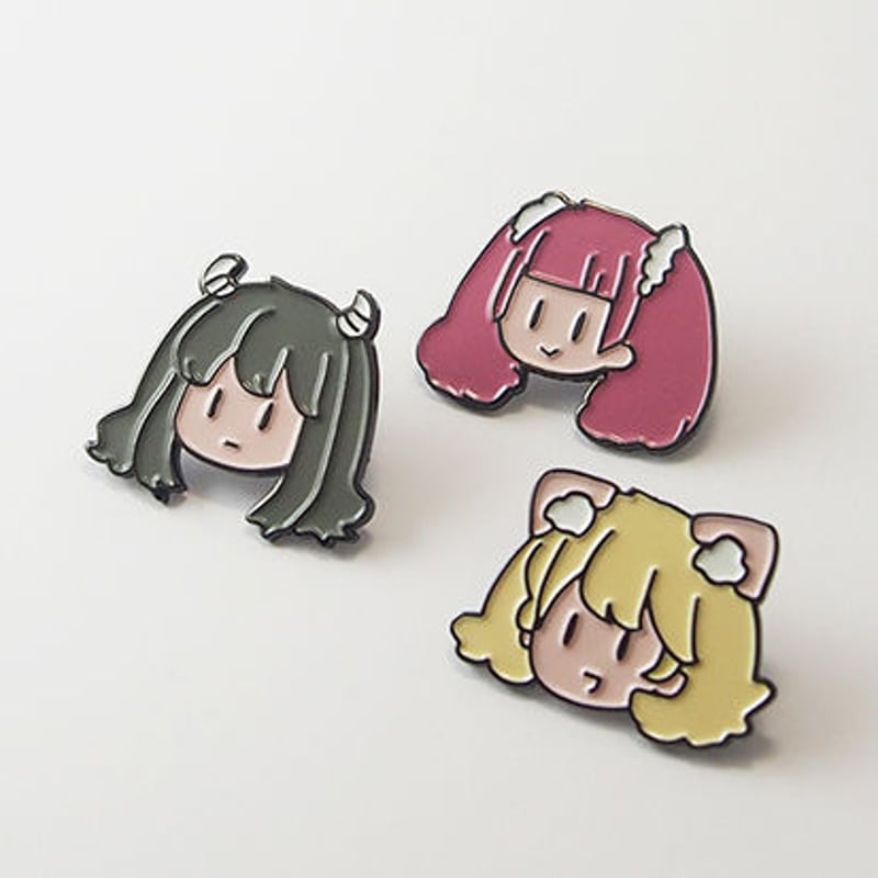アニメキャラクターピンバッジ125個 アニメキャラクターピンバッジ125
