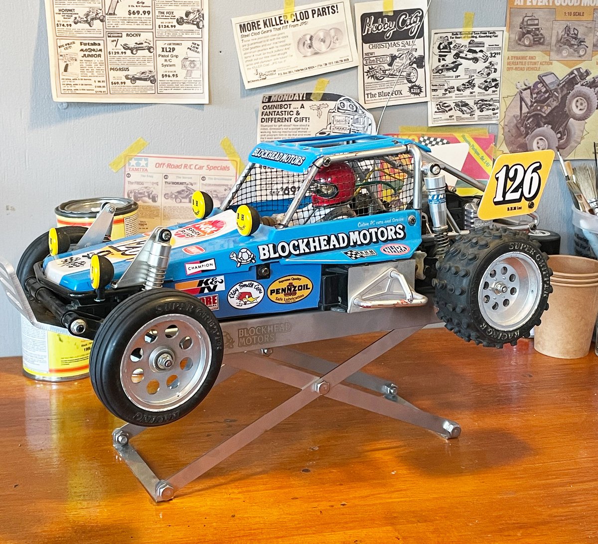 ステンレスRCカースタンド | BLOCKHEAD MOTORS
