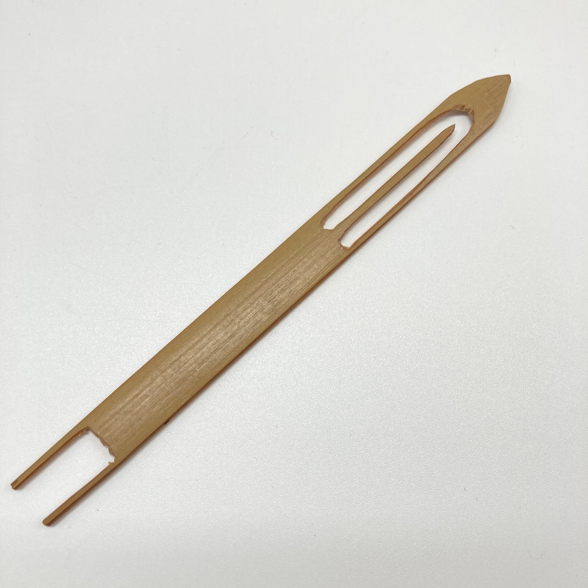 D452】網針シャトル 16cm | 染め・織り道具 SHIRO.