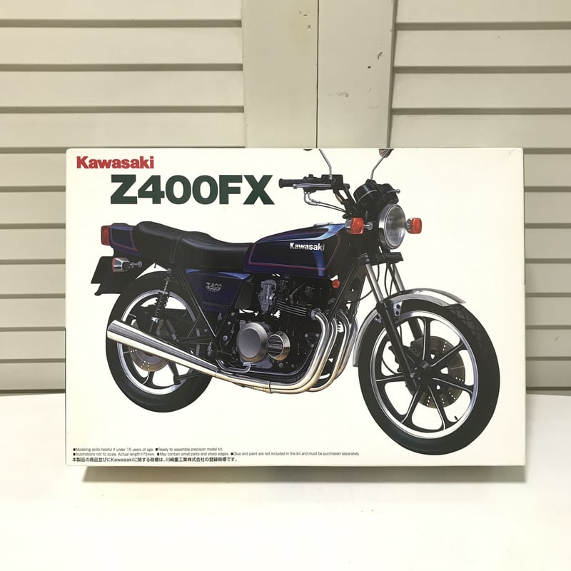 アオシマ模型 カワサキ Z400FX 1/12 KAWASAKI Z400FX プラモデル |