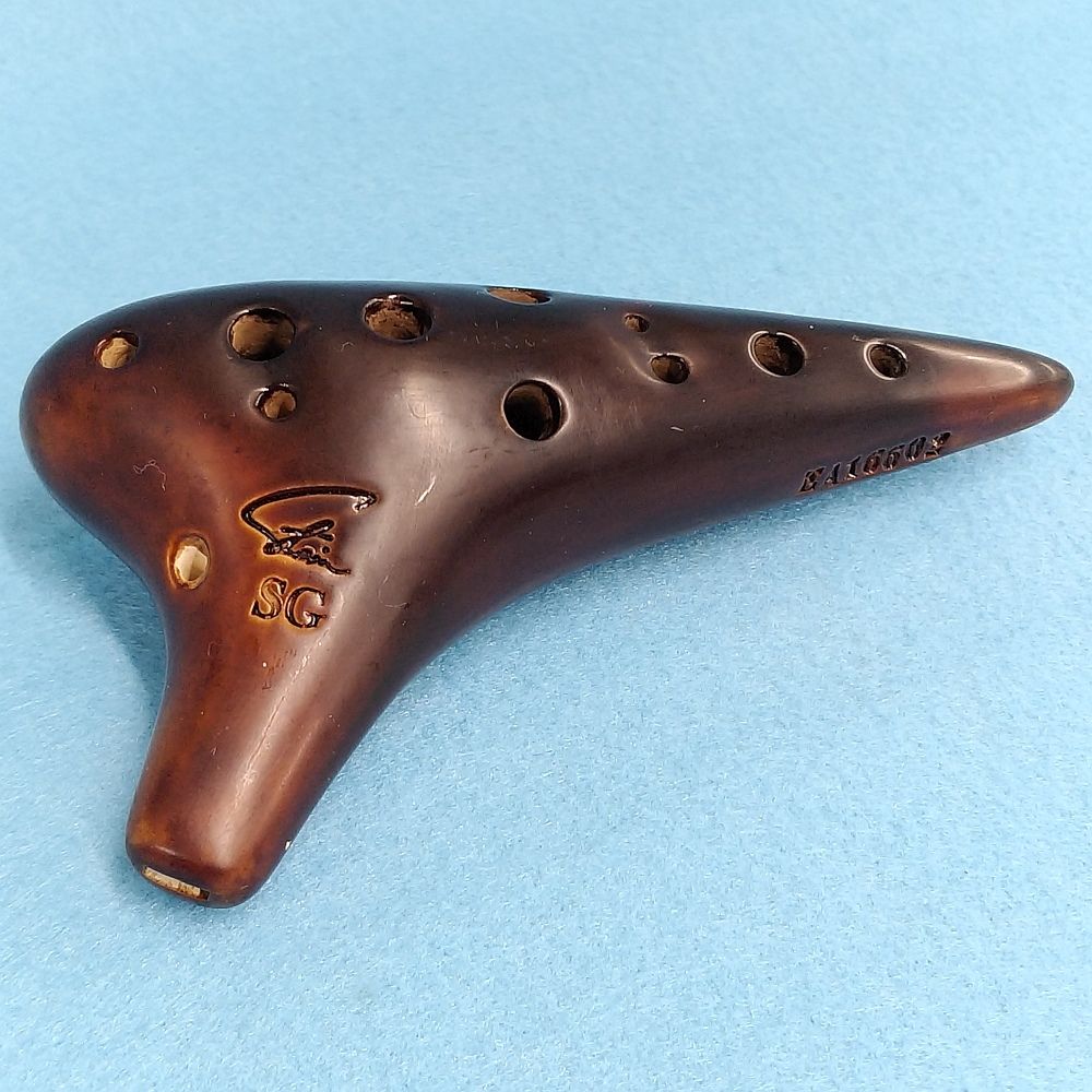 フォーカリンク オカリナ ソプラノG シングル管 漆 | スガナミ楽器