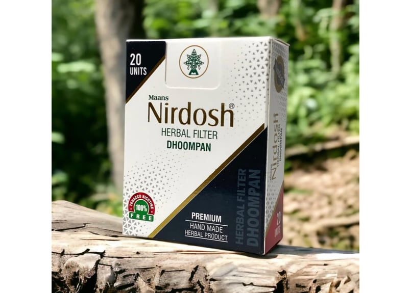 Nirdosh Herbal Filter Dhoompan 【プレミアム】 | Organi