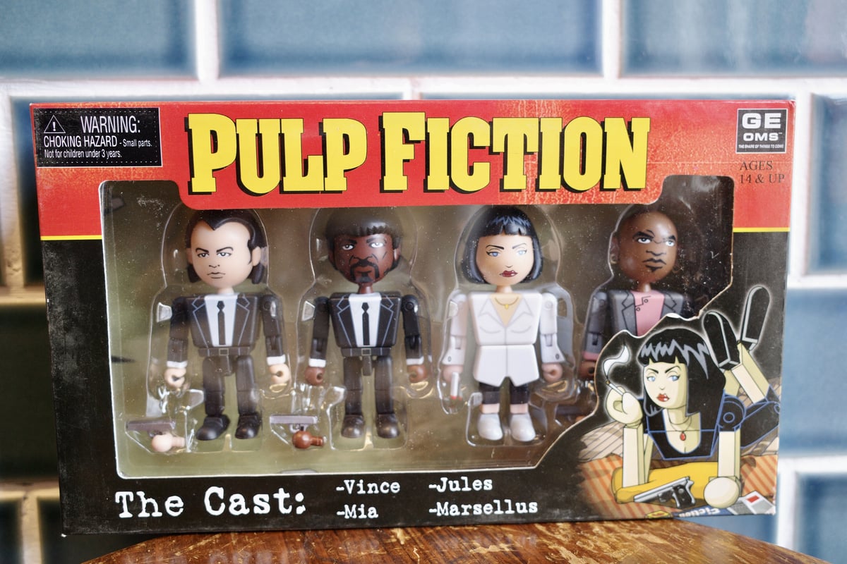 新品 PULP FICTION パルプフィクション The Cast NECA フィギュア