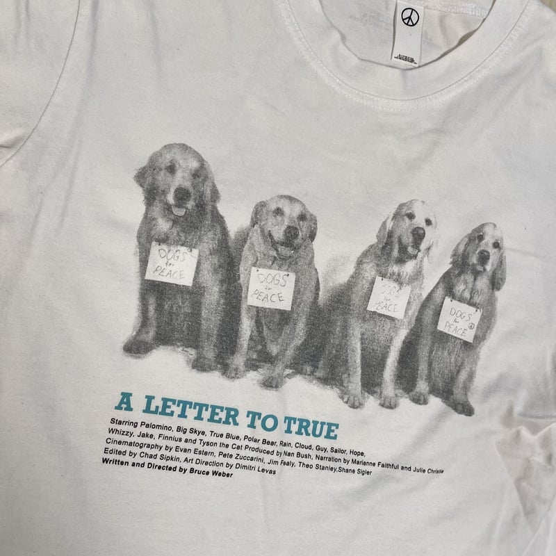 古着】BRUCE WEBER「A LETTER TO TRUE」T-Shirt | The