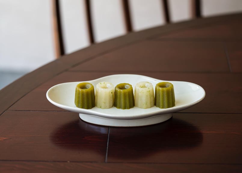 五十嵐 可菜「餃子皿」 アイボリー | zen to