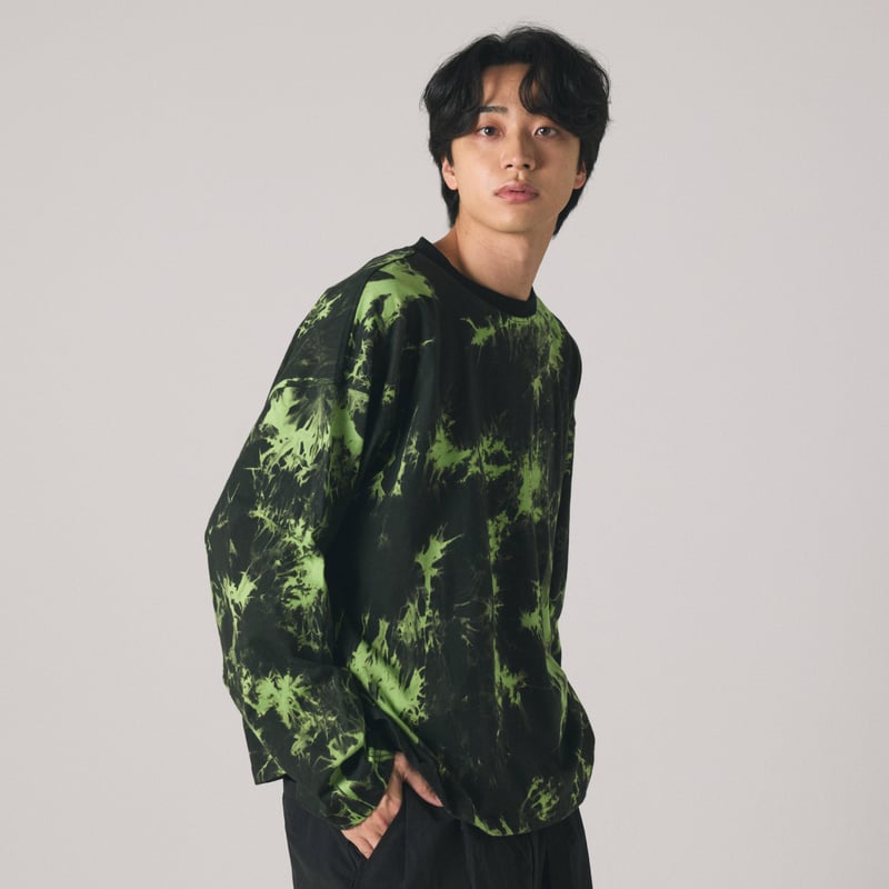 lil' valley】LONG SLEEVE TIE-DYE TEE | Tani Yuu