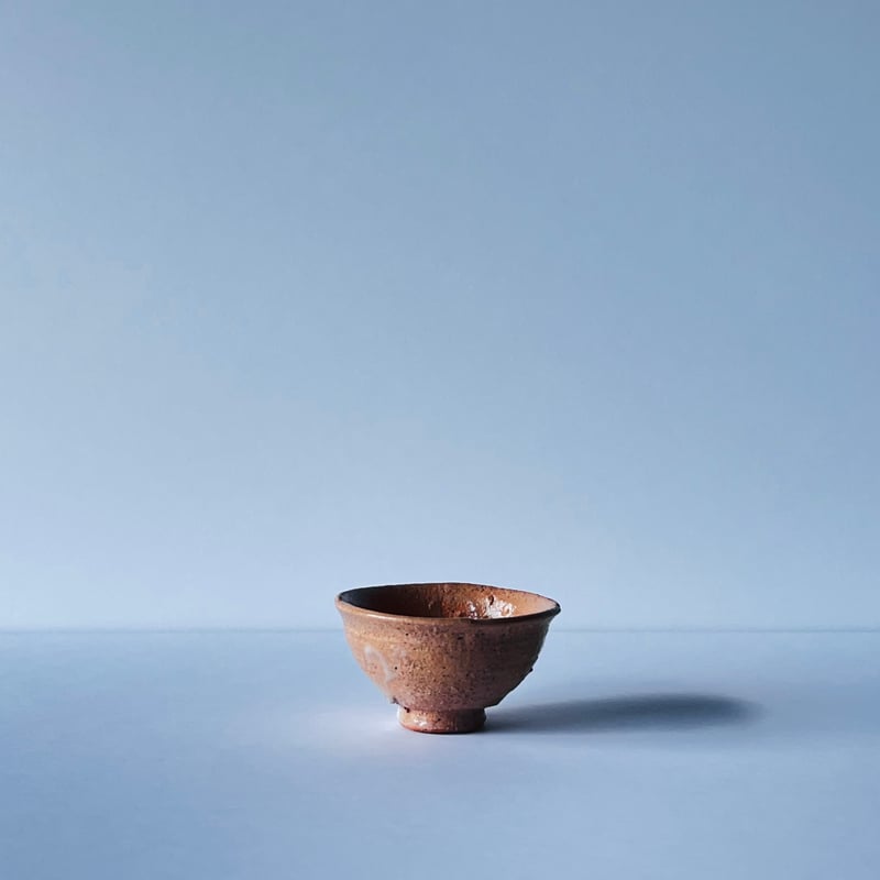 T−19 辻村史朗 井戸ぐい呑 共箱付 Shiro Tsujimura Well Sake C