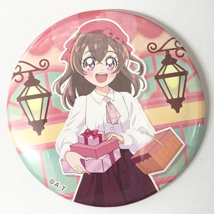 デリシャスパーティプリキュア 和味ゆい キュアプレシャス 缶バッジ