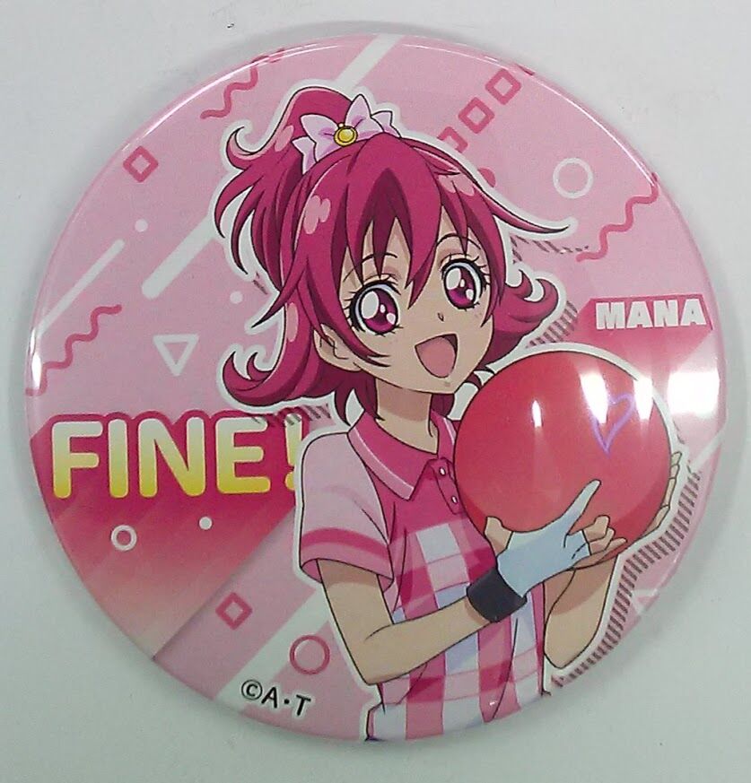 ドキドキプリキュア 相田マナ 缶バッジ | K-BOOKS 池袋 2次元グッズ通販