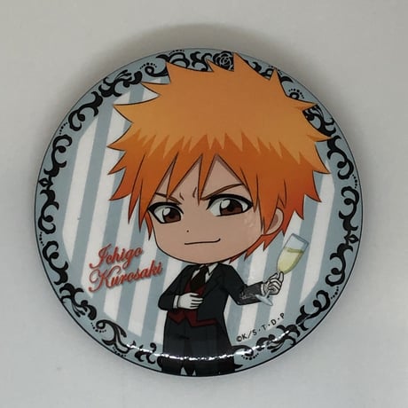 激レア BLEACH 初期 缶バッジ 黒崎一護 平成レトロ アニメ版 激レア BLEACH