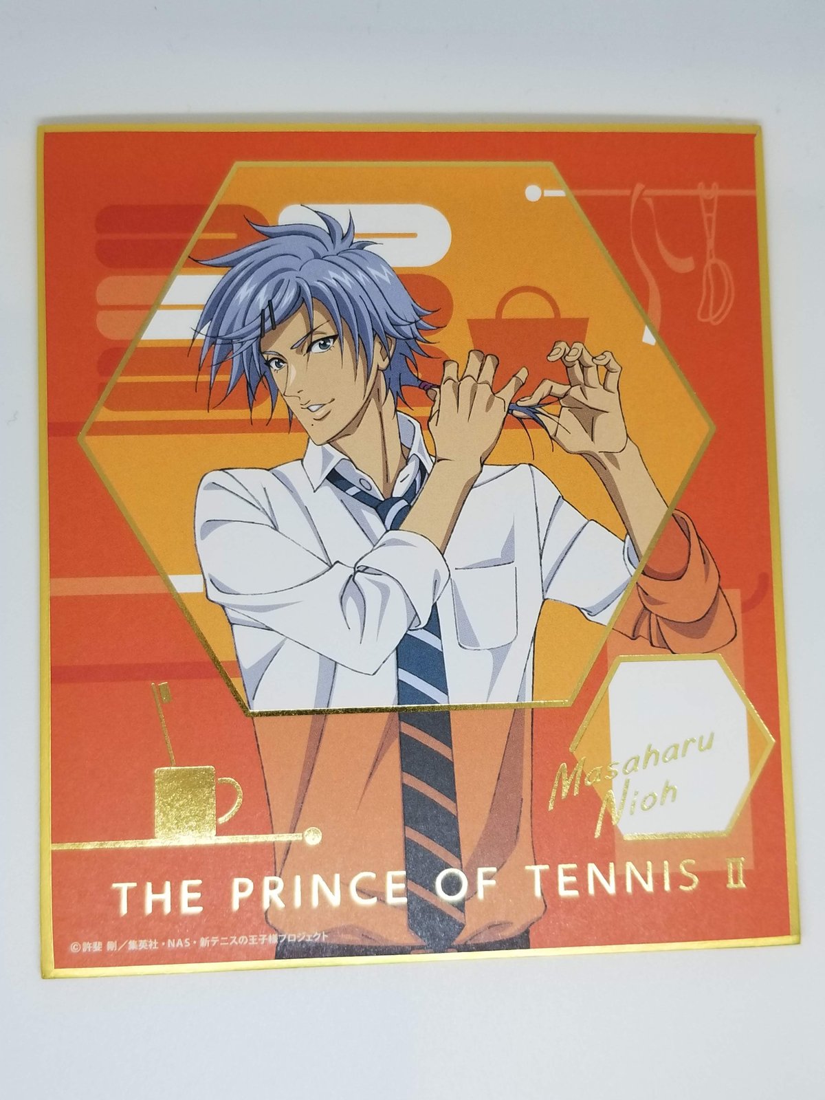 テニスの王子様 仁王 雅治 箔押しミニ色紙コレクション | K-BOOKS 池袋