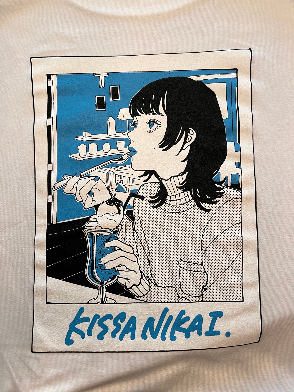 NAKAKI PANTZ×喫茶ニカイコラボTシャツ/White バックプリント | KISSA