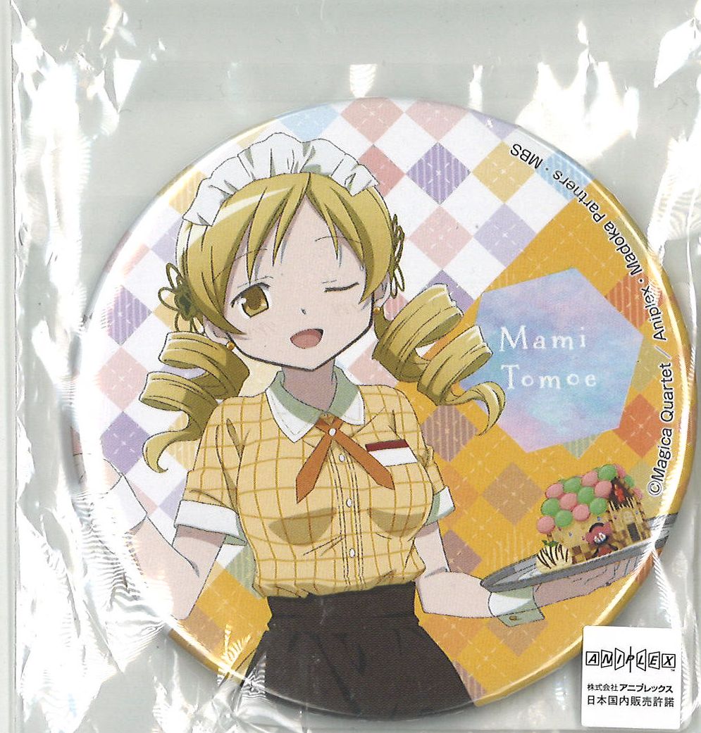 SWEETS PARADISE × 魔法少女まどか☆マギカ 75mm缶バッジ 巴マミ |
