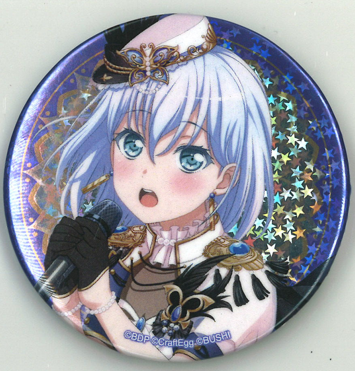 BanG Dream! （バンドリ！）Cantabile ホログラム 缶バッジ 倉田ましろ