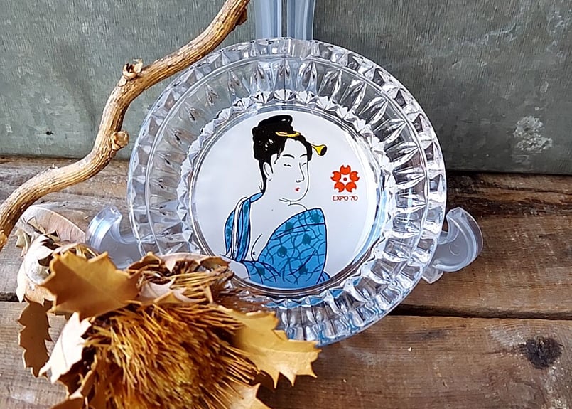 大阪万博！！EXPO´70硝子の灰皿 | あんちーくKIDAN STORE