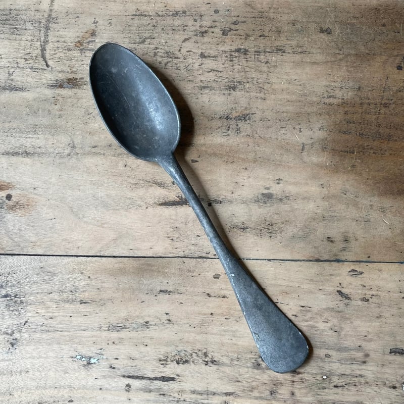 ピュータースプーン フランスアンティーク ④ | OGISHIMA COFFEE Antiques