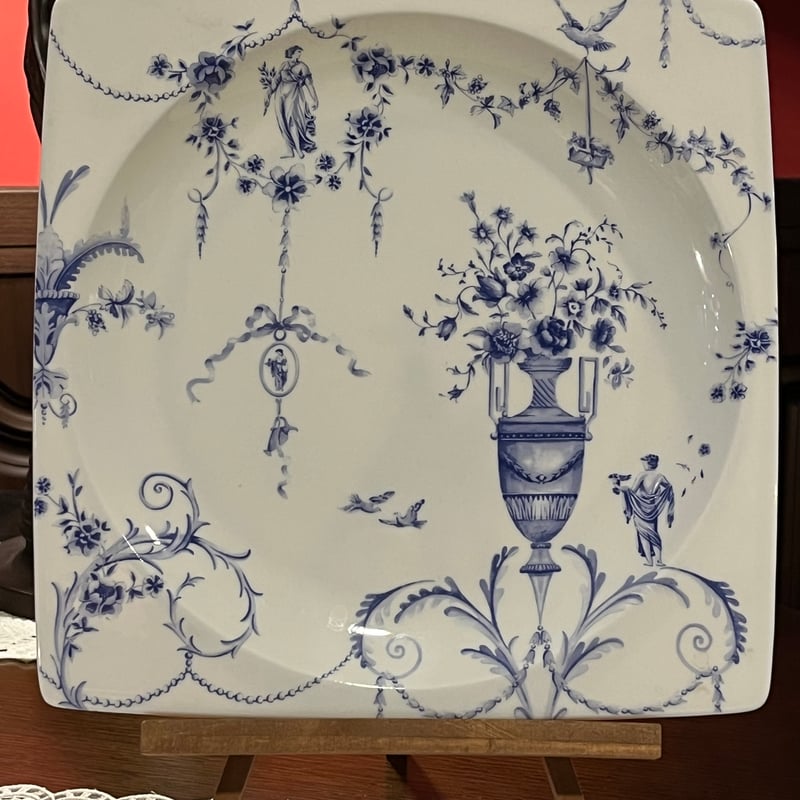 WEDGWOOD ウェッジウッドハーモニー スクエアプレート 四角大皿