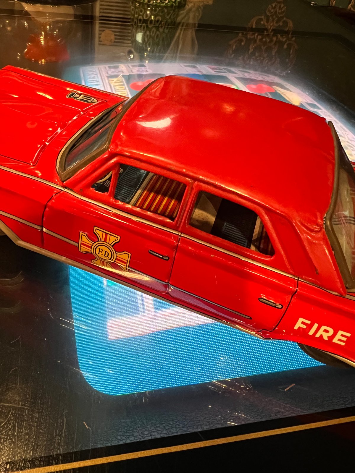 ブリキおもちゃ FIRE CHIEF ファイヤーチーフカー | アンティーク家具