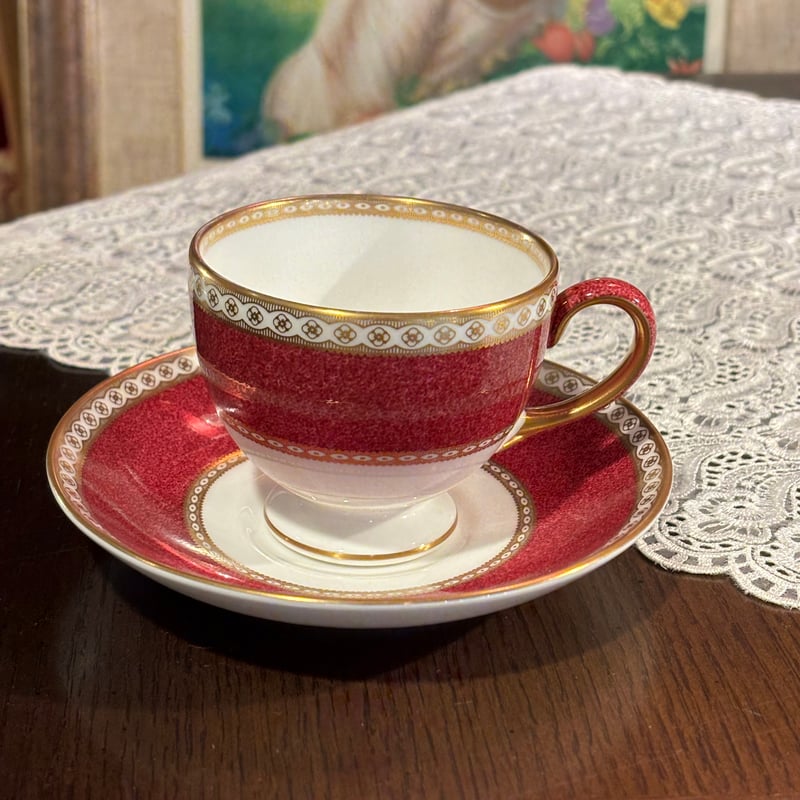 ウェッジウッド WEDGWOOD ユーランダー カップ&ソーサー パウダー