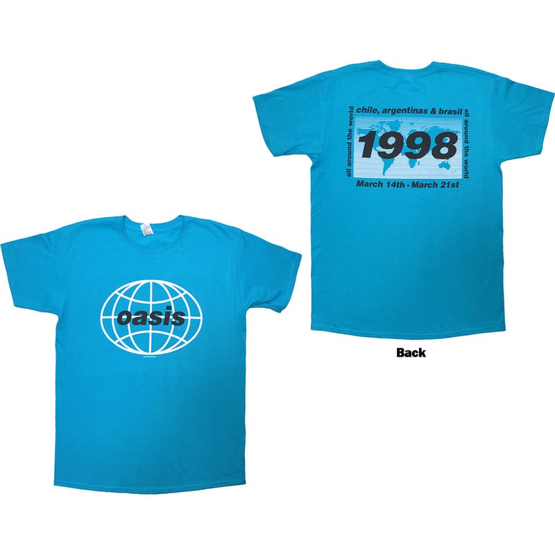 公式新品】 OASIS - 1998 WORLD TOUR SOUTH AMERICA BL