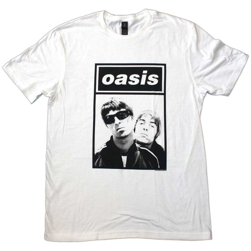 公式新品】 OASIS - NOEL & LIAM BOXED PHOTO オアシスTシャツ