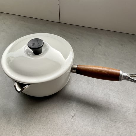 希少 廃盤 ヴィンテージ ルクルーゼ フライパン ウッドハンドル 23cm