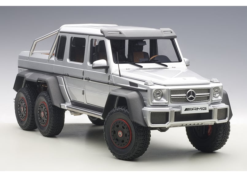 AUTOart 1/18 メルセデス ベンツ G63 AMG 6x6 （シルバー） 76301