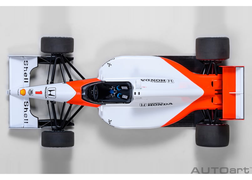 再入荷！AUTOart 1/18 マクラーレン ホンダ MP4/6 日本GP 1991年 #1