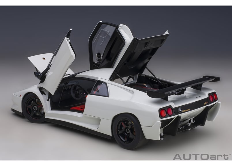 AUTOart 1/18 ランボルギーニ ディアブロ SV-R （IMPACT WHITE／ホ