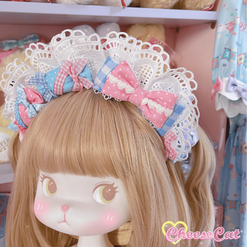 ふわふわスウィートメイドカチューシャ 4色／select | tulle