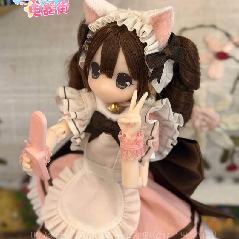 海外限定　[変身！！　電器街」ブラインドボックス　bjd　6個セット　かわいい 受注」꒰変身✰電器街 ꒱「1/6 BJD 植毛ドール ブラインドボックス