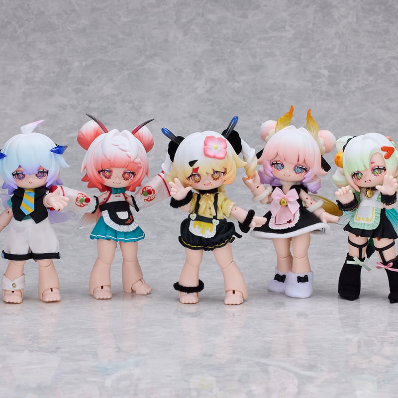 現品販売】天堂制造Studio「KUKAKA(クカカ)：虫虫カフェ」BJD 球体関節