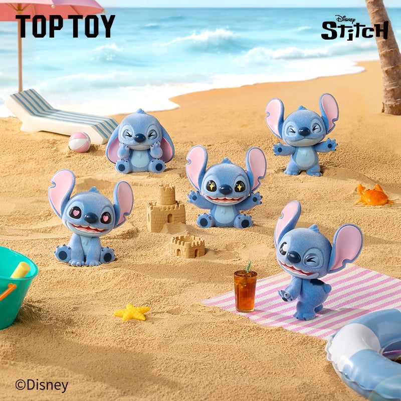 現品販売】TOPTOY x ディズニー 「ミニ・スティッチフワフワ