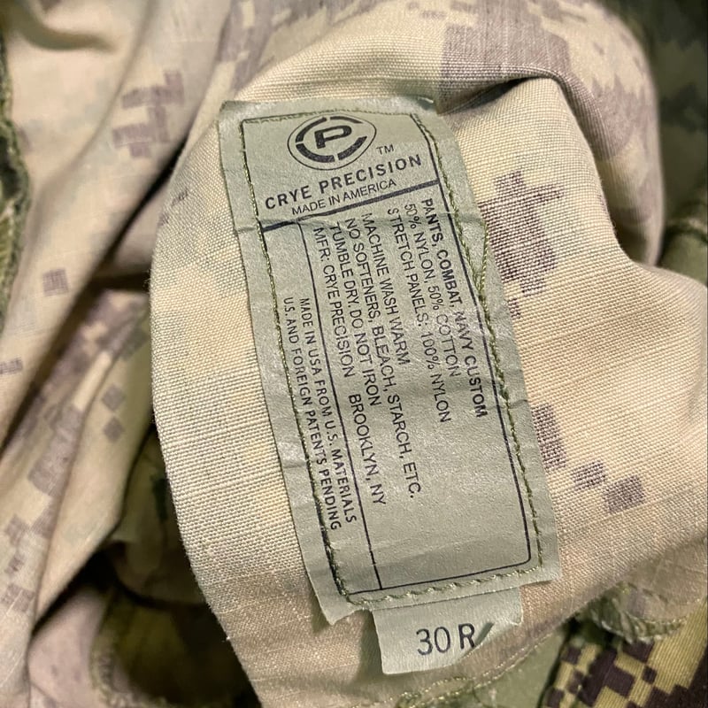 CRYE PRECISION NAVY CUSTOM コンバットシャツ、コンバットパンツ 上下