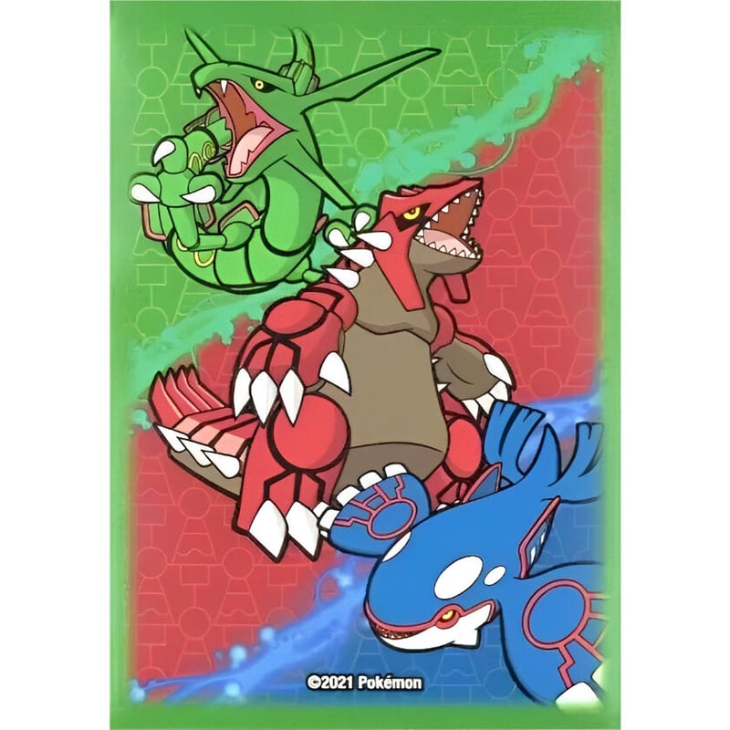 バラ】 海外ポケセン限定 Legends of Hoenn (レックウザ・グラードン