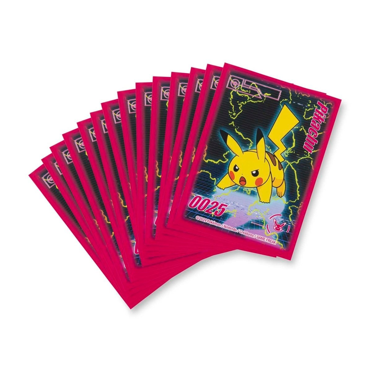 ポケモンカード ピカチュウ ネオン チャージ スリーブ （65枚