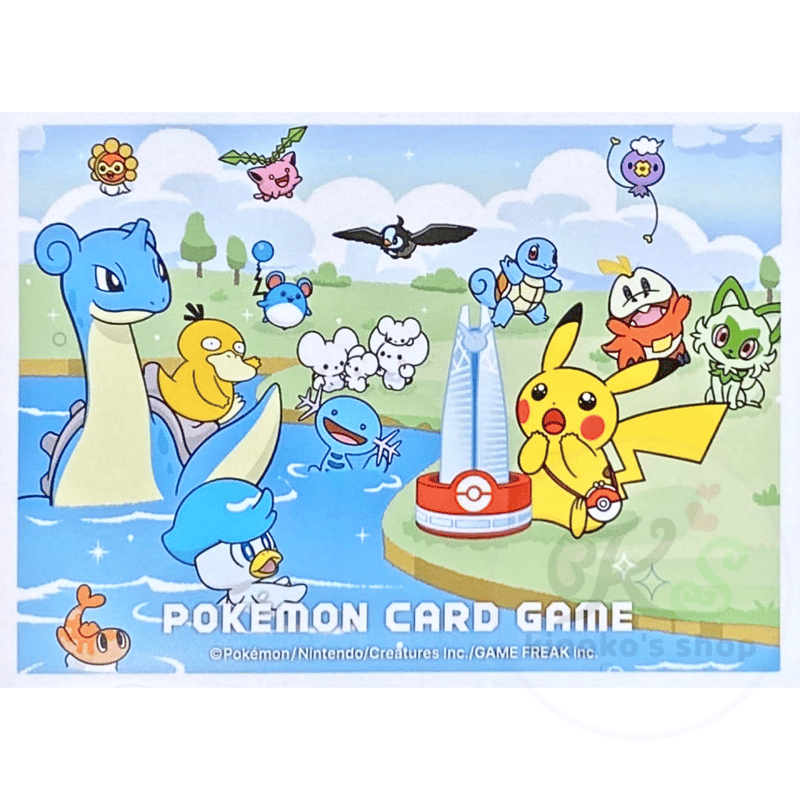バラ】 韓国限定 Pokemon Town picnic ver. スリーブ(2024) |