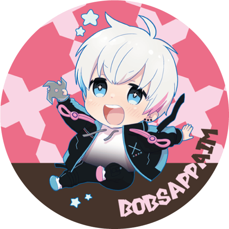 ランダム缶バッジ(全5種+シークレット1種) | BobSappAim STORE
