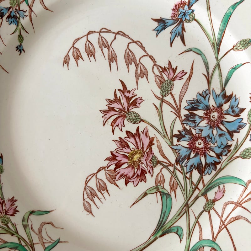 K&G Luneville リュネヴィル BLEVET ディナー皿 平皿 φ23cm フランス