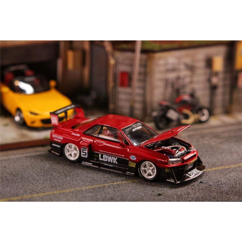 Street Weapon 1/64 日産 GT-R ER34 LBWK仕様 | トレジャー・