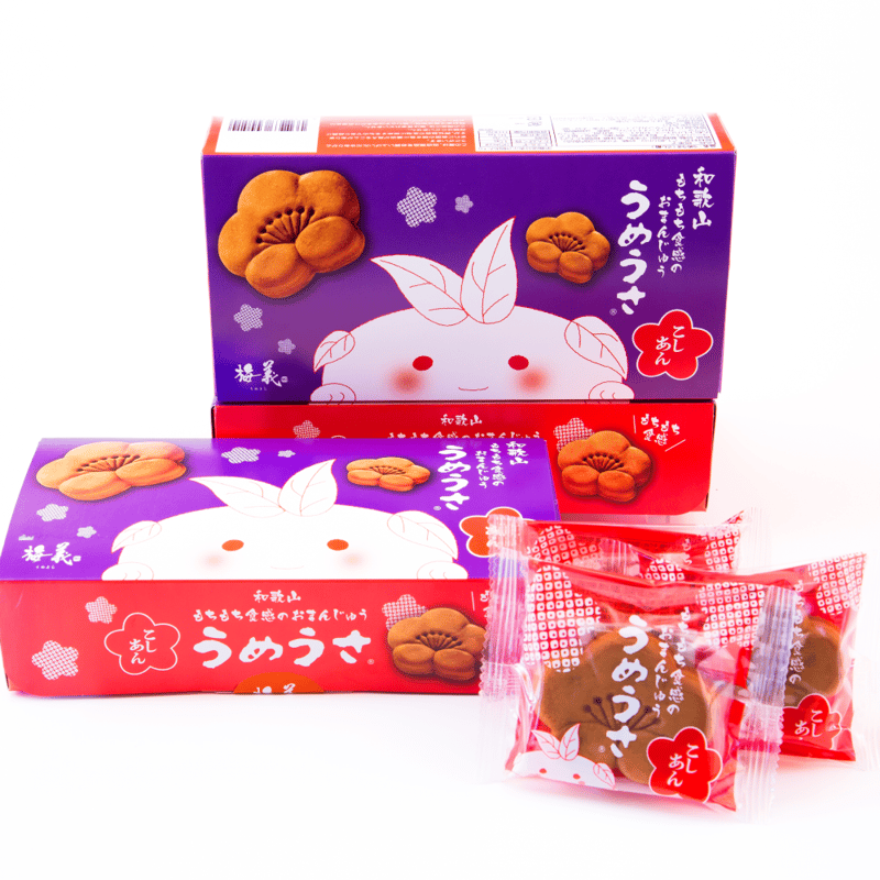 うめうさ都（5個入） | 梅義｜有田産みかんゼリー・えびせん・お饅頭