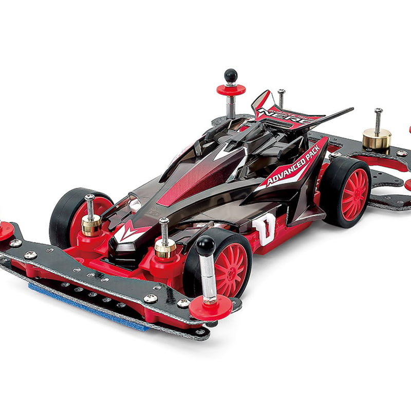 ミニ四駆 MSシャーシ センターシャーシ レッド #mini4wd #アバンテMk