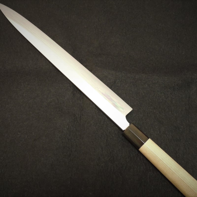 V10（V金10号） 本焼（全鋼） 柳刃 尺（30cm） マチあり | 佐藤研磨店