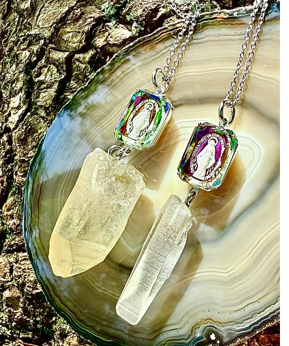 ゴールデンヒーラーレムリアンシード × vintage glass （限定1本