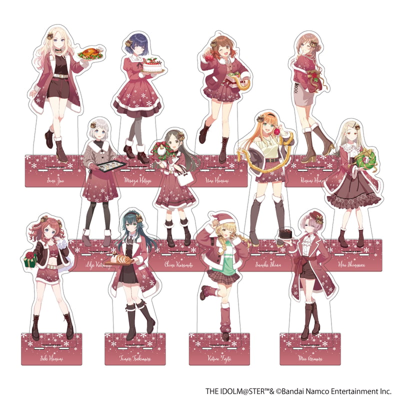 学園アイドルマスター fête de Noël BIGアクリルスタンド（全12種