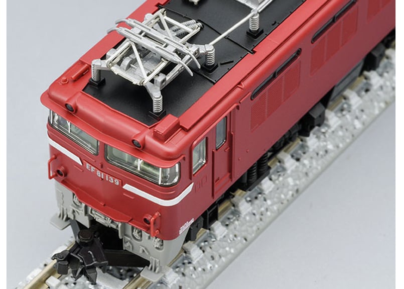 TOMIX 7173 JR EF81形電気機関車(JR東日本仕様・双頭形連結器付