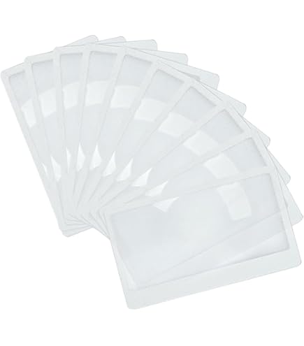 Amazon.co.jp: フレネルレンズ（カード型ルーペ）ケース付 Lサイズ