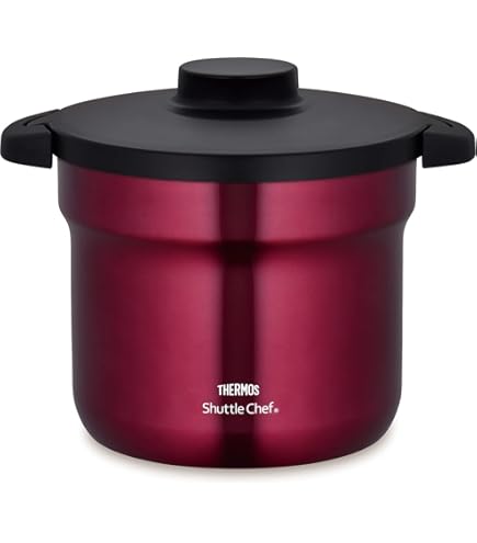 Amazon.co.jp: サーモス 真空保温調理器 シャトルシェフ 8.0L ブラック